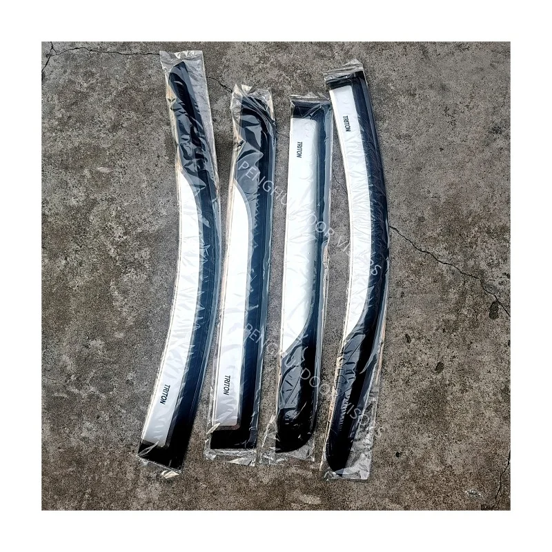 Factory L200 Pickup Car Accessories Sun Visors Window Wind Deflectors For Mitsubishi Triton 2016+