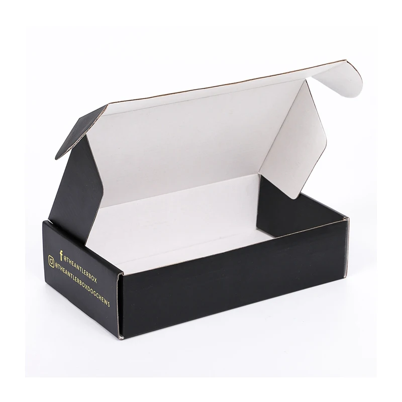Custom corrugated paper box storage carton package box for scarf shipping bo