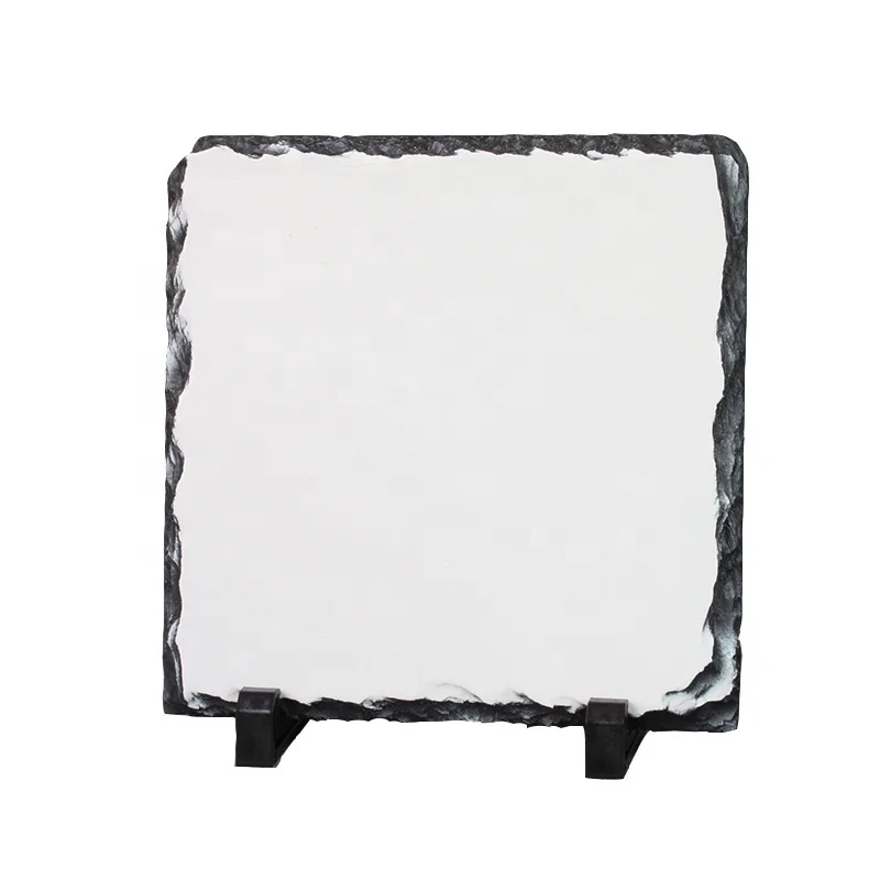DIY Souvenirs Gift Square Sublimation Rock Photo Slate Blanks