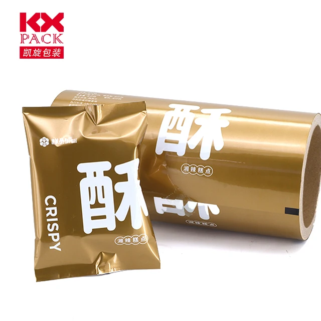 Packaging Printing Plastic Film Food Packaging Film Potato Chips Wrapping Film Roll Stock For Snack