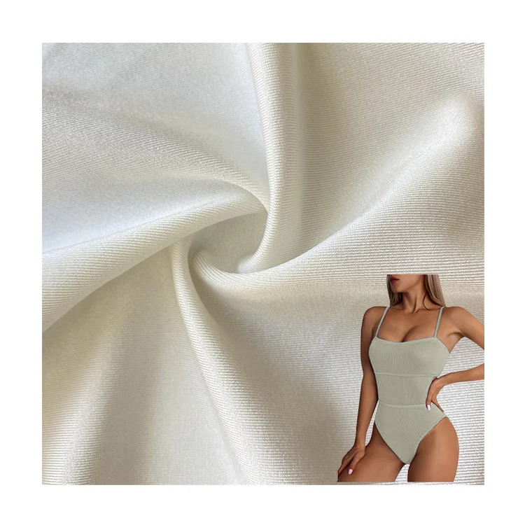 High Quality Polyester Spandex yoga  Fabric knitted 4 way stretch nude nylon  spandex for yogawear