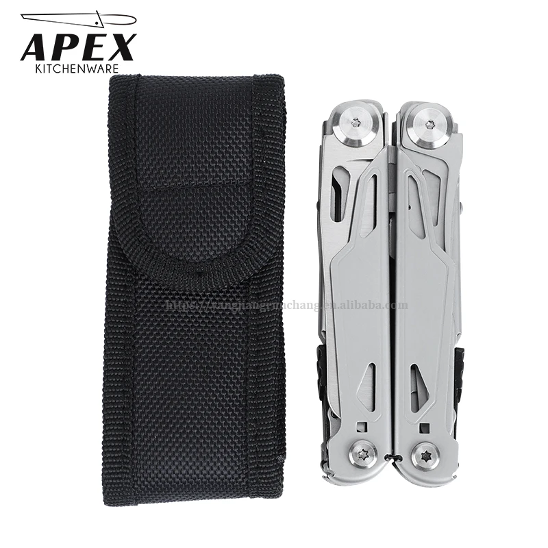 ML31 30-in-1 Multitool Plier Portable Folding Cable Wire Cutter Multifunctional Outdoor Camping Combination Pliers Serrated Jaw