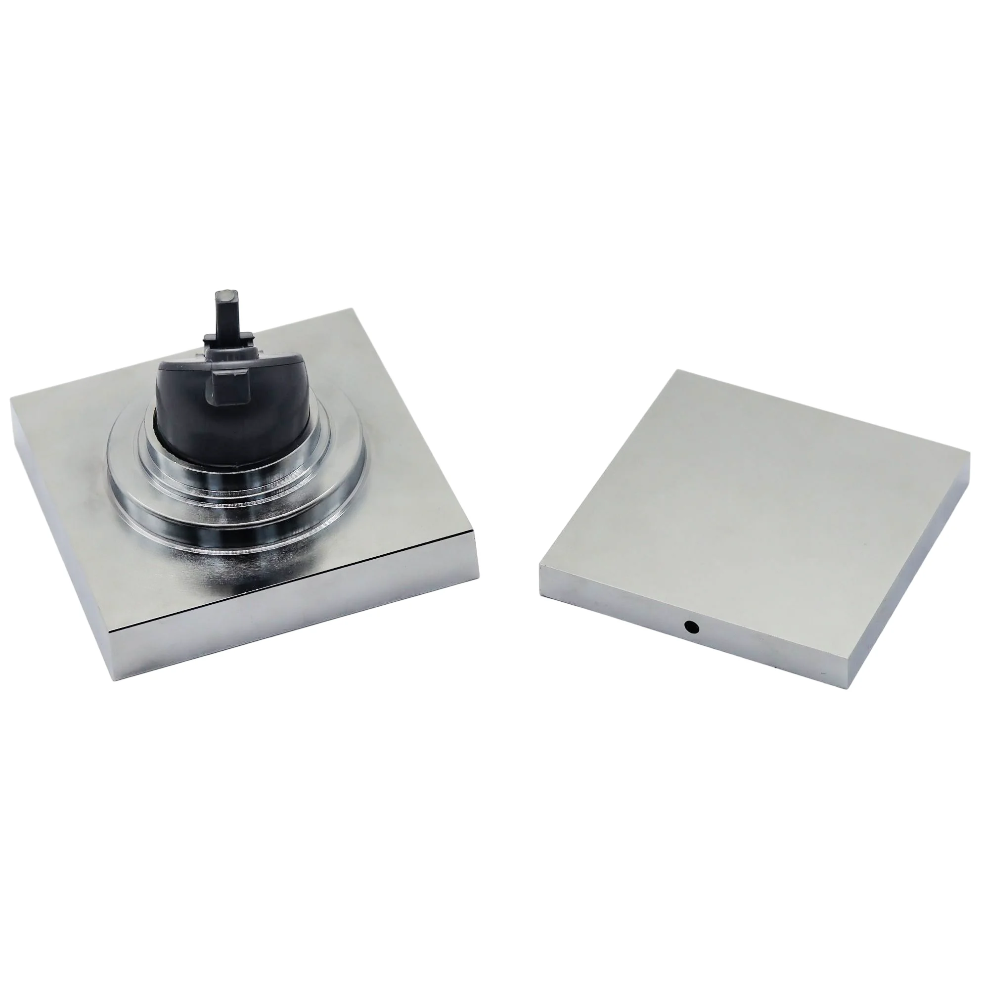 Smart Copper Square in Tile Insert Concealed Floor Brushed Brass Gold Waste Drain