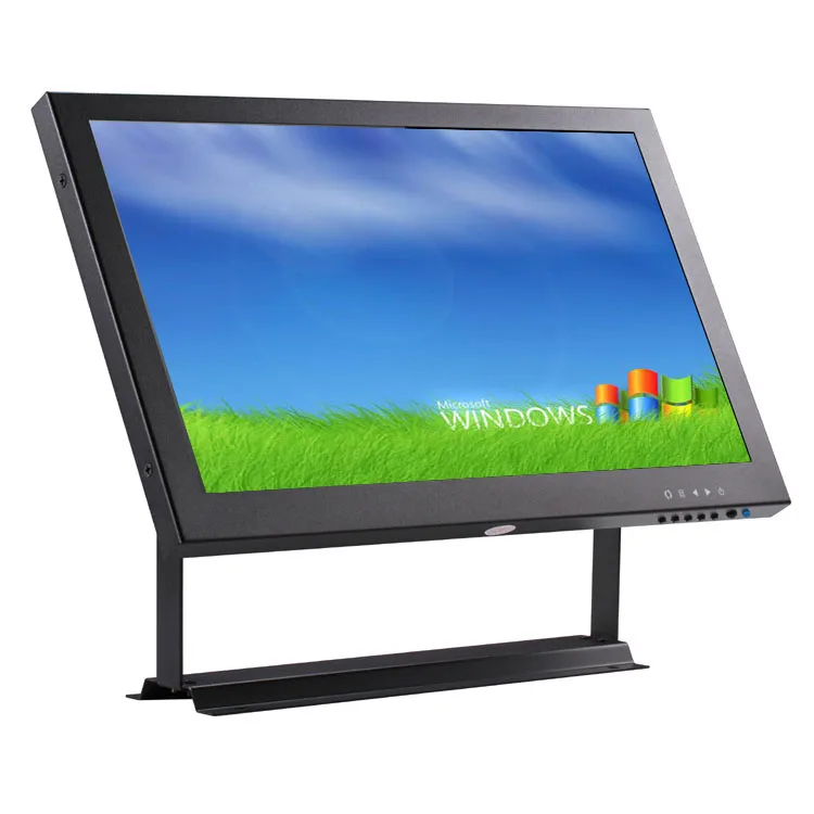 Cheap Price 13 13.3 inch Wide Screen LCD CCTV Monitor BNC AV 1080P Metal Frame Monitor