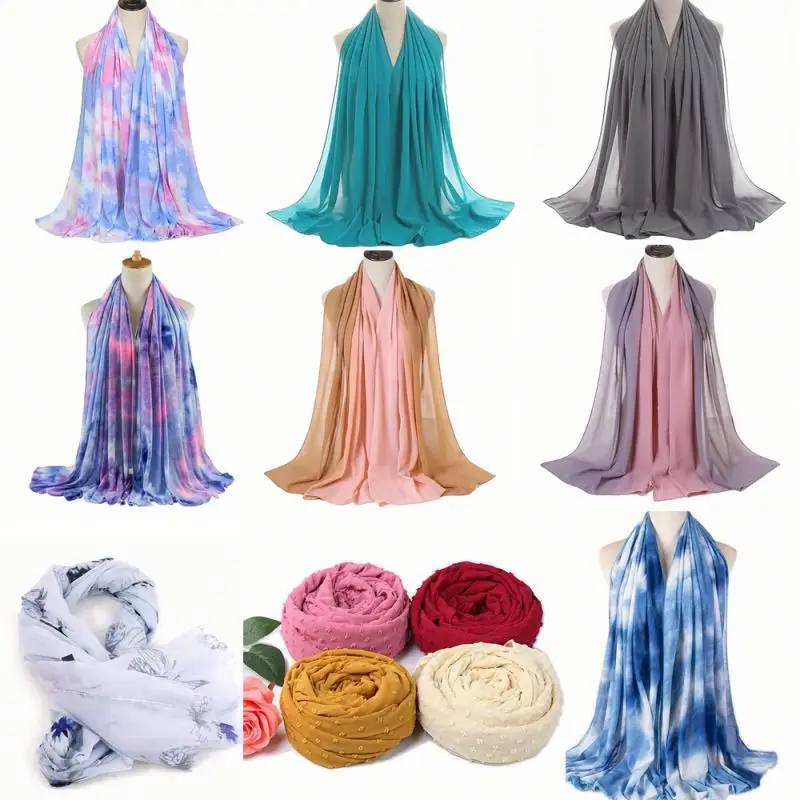 Fur Trim Shawl Printed Scarf Pashmina Shawl Merino Wool Fur Shawl