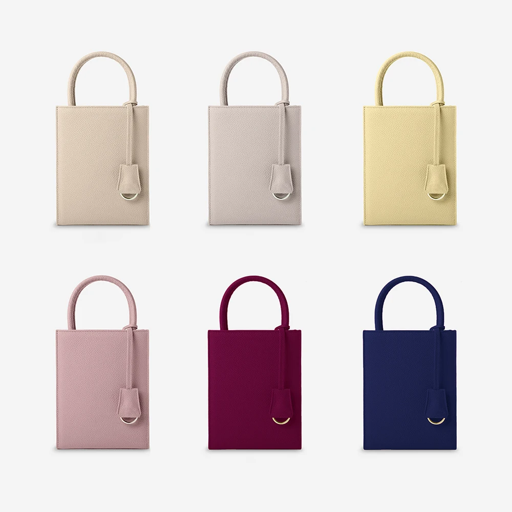 ANMIKI wholesale handbags for women luxury Brown PU leather tote bags