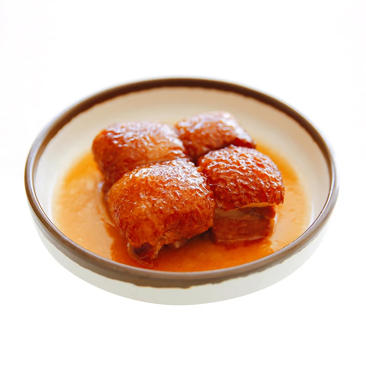 Hot Selling Pure Taste Chinese 340g Dongpo Meat Tin Can Meat Canned Army Food