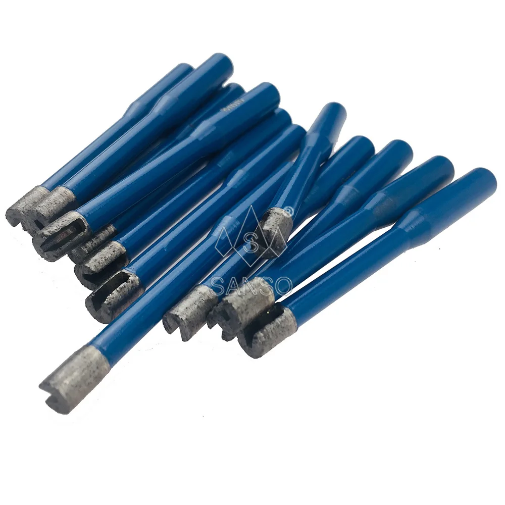 Sanso U shape sharp small diamond segment hole saw router core bit for granite limestone drilling