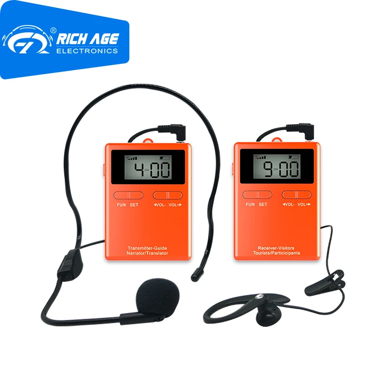 Профессиональная Электроника гид Аудио Микрофон для экскурсий динамик