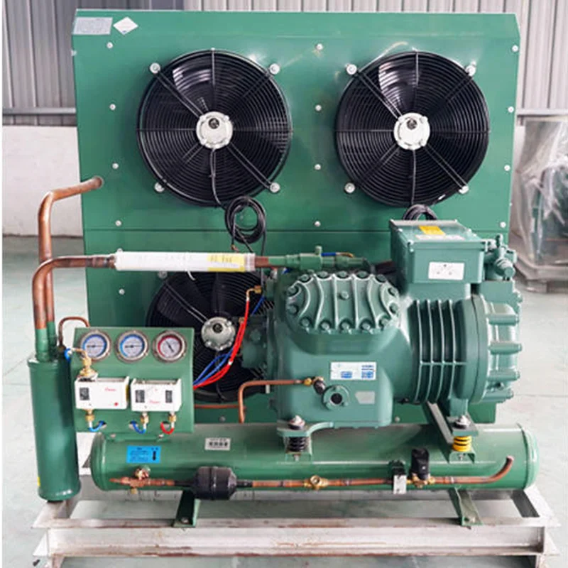 7HP Cooling Compressor Semi-hermetic condensing unit Condenser Unit Refrigeration Cold Storage Room Freezer