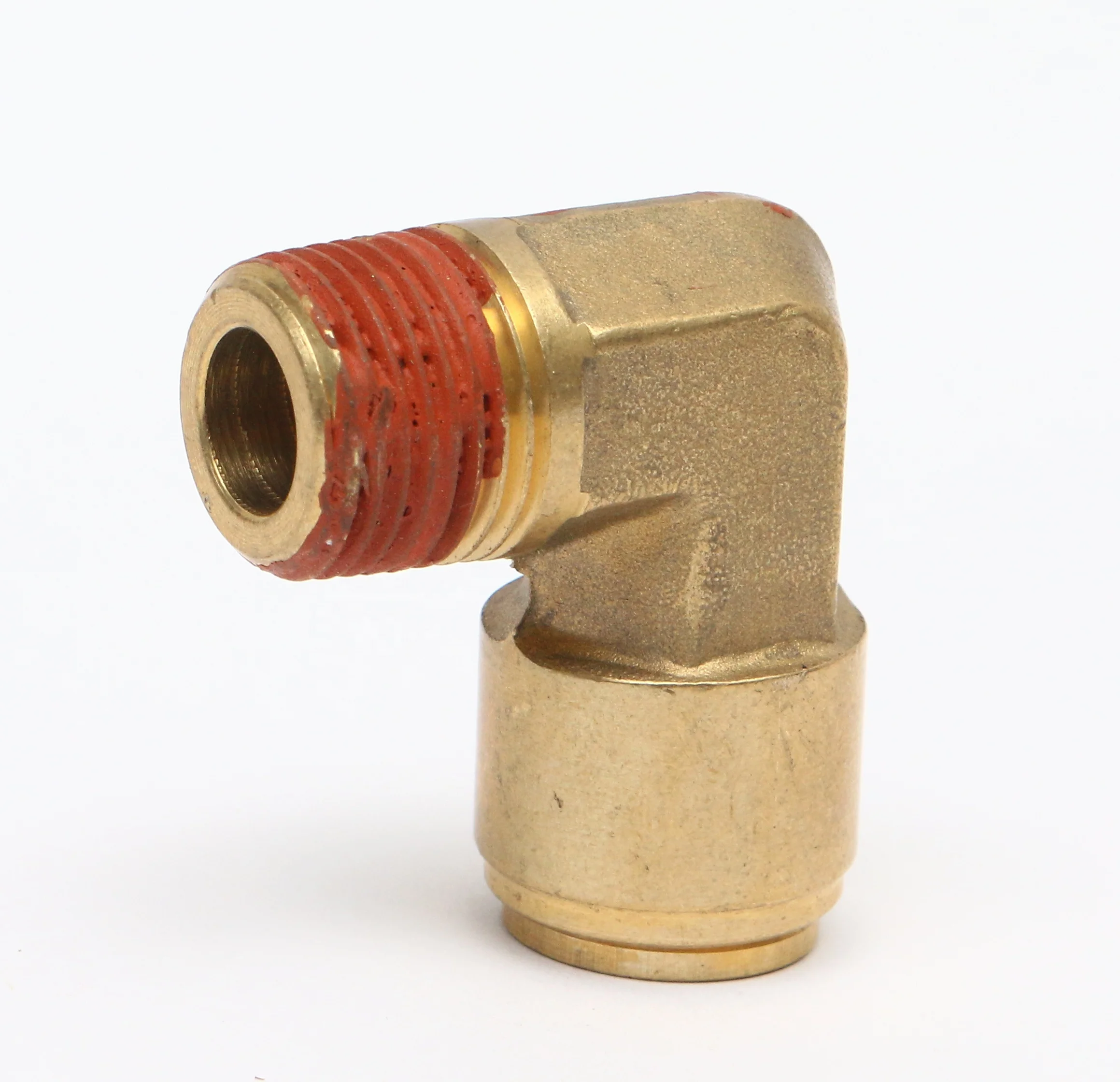 Key Forward Professional Manufacturer Brass elbow 90 degree fixed Male NPT brake fittings dot copper connector copper
