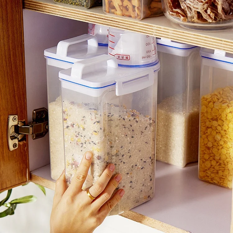 Hot Household rice bucket storage tank insect-proof, moisture-proof flour sealed tank cereal grain storage tank millet bucket
