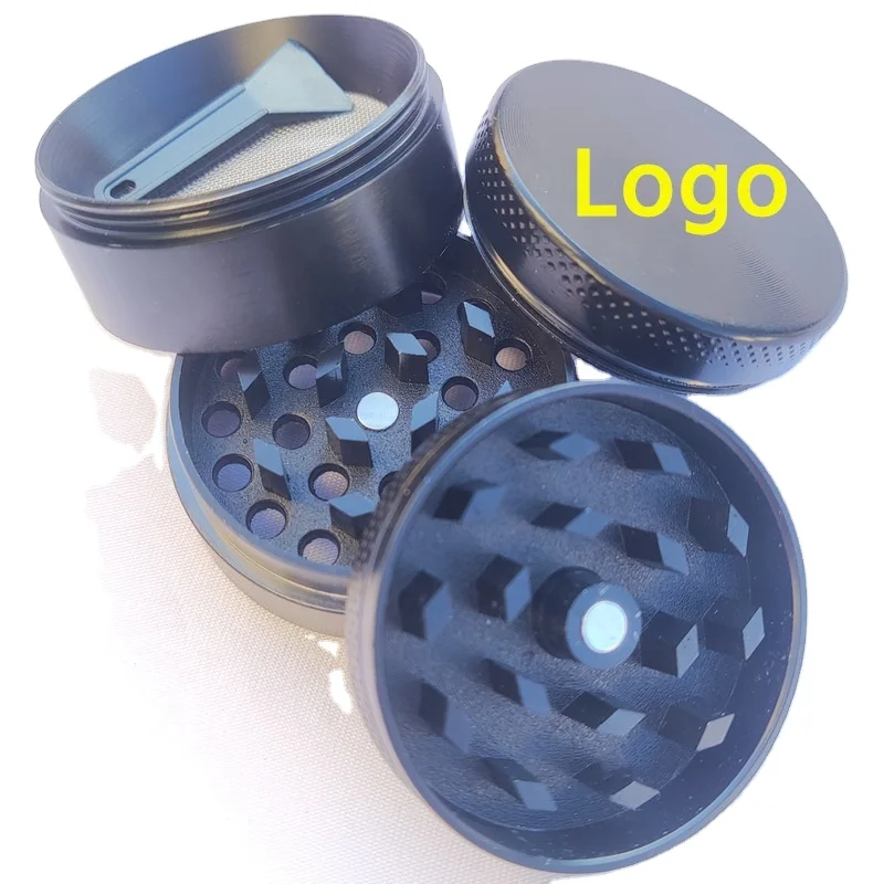 New Metal 40Mm Mini Small Crusher Tobacco Herb Grinder Custom Logo