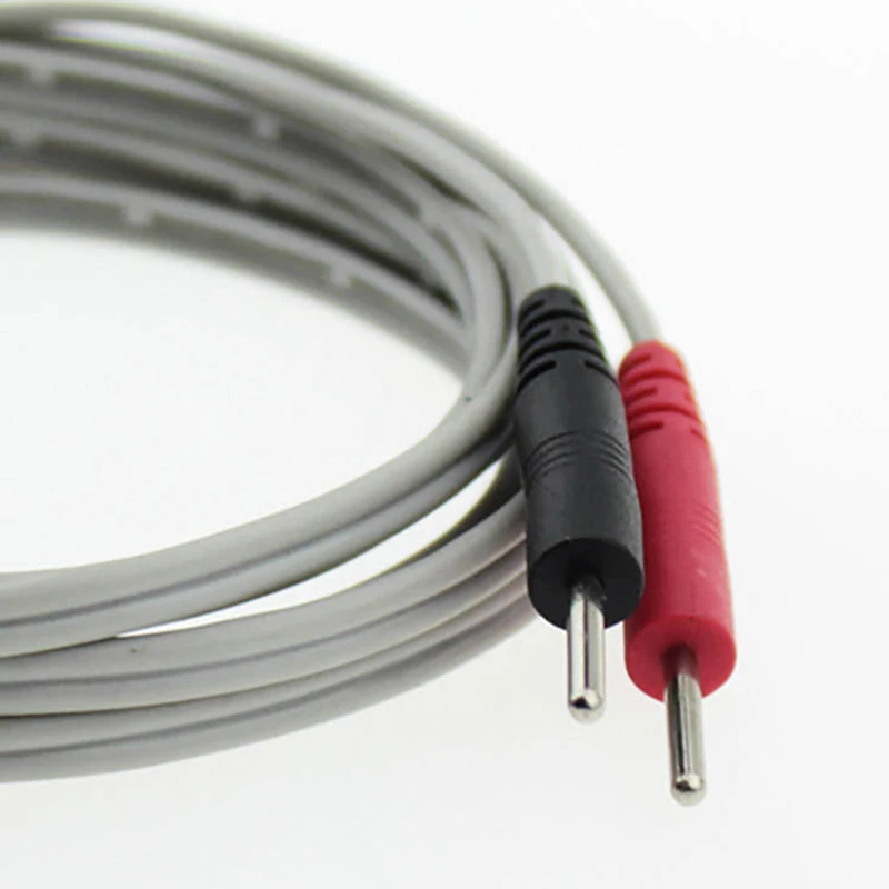 Customized Lead Wire 2mm Mono Plug Therapy Machines connection medical cable