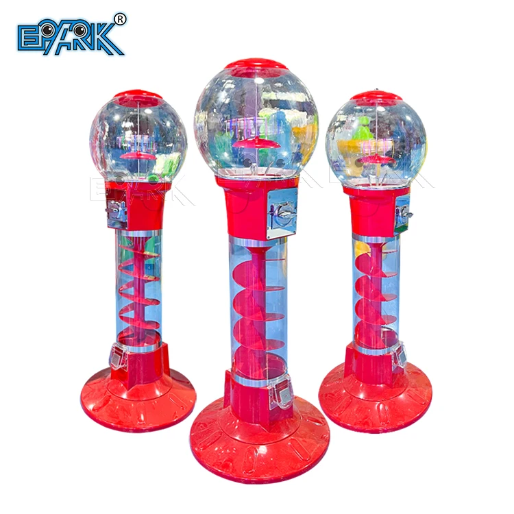 Coin Operated Games Kids Wholesale Gumball Bouncy Ball Capsule Gashapon Vending Machine Gashapon Machine For Sale