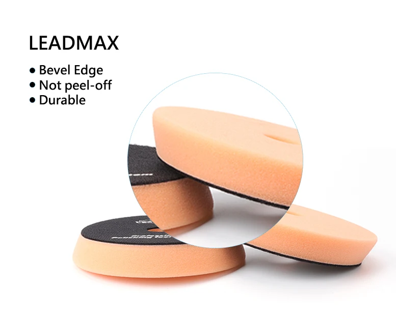 car paint polish products hand polishing machine detailing foam buffing pads bevel edge wax sponge auto cr  buffer polish pad