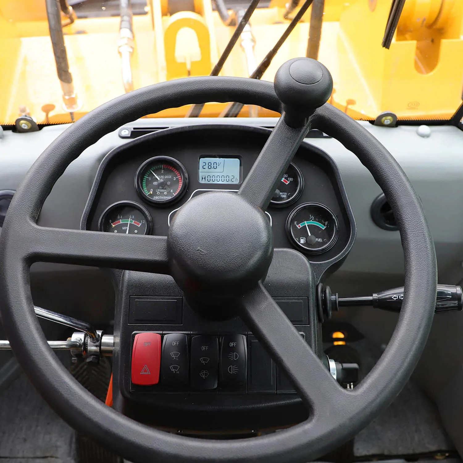 China Cheap Compact 3 Ton Tractor Wheel Loader with 92kw Diesel Engine