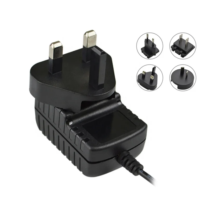 Switching Power Adapter charger 4.2v 5v 1a 1.2a Power Supply With interchangeable Plug