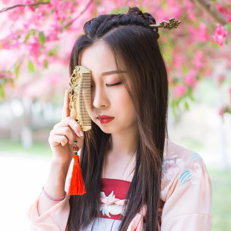 promotional sandalwood hair sticks eco-friendly  hair wooden hairpin Vintage sandalwood hairpin Wholesale customization