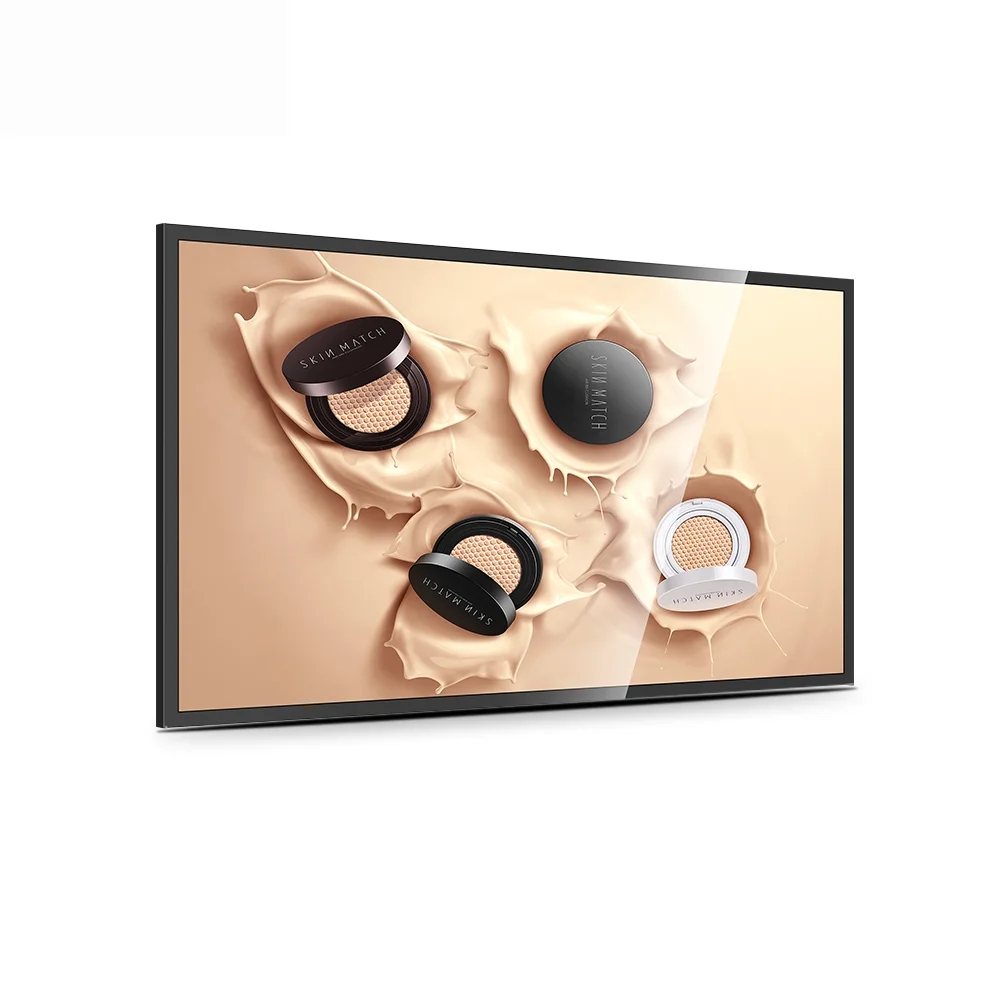 Wall Mounted  Wide Digital Shelf Solution Edge Displays 1080P Stretched Type Bar LCD