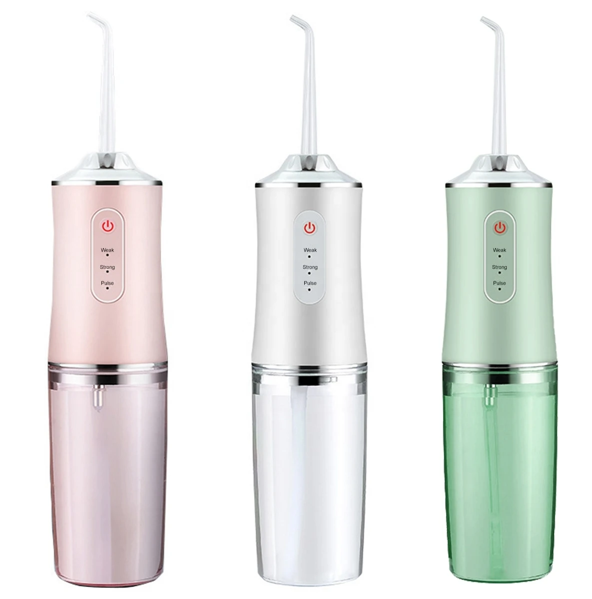 Portable rechargeable tooth cleaner rotatable usb cordless dental oral irrigator water flosser
