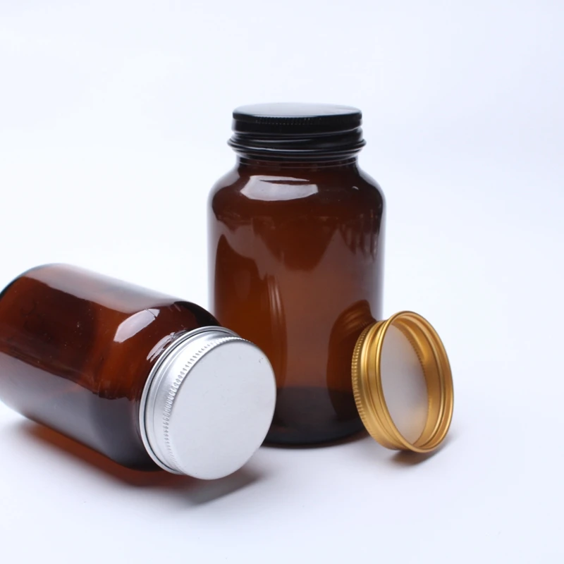 Factory Custom-made GPI 33/400 Golden Silver Aluminum Screw Lid for Screw Neck Bottles/Jars With Pressure Sensitive Liner