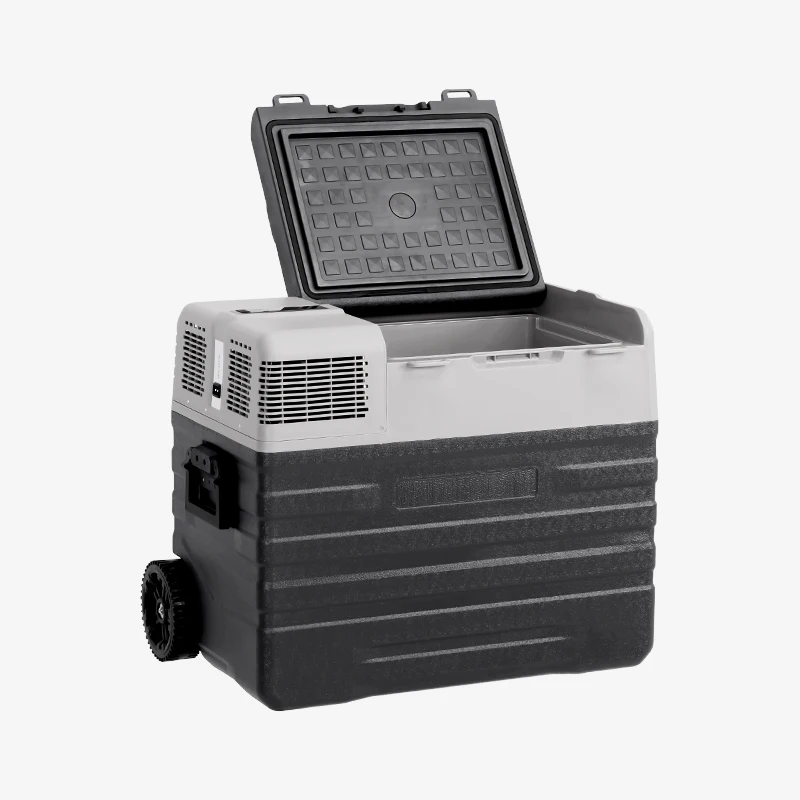 Alpicool camping mini refrigerator Removable Battery Powered 42L AC DC Dual Use Portable Car Fridges 12v Freezer