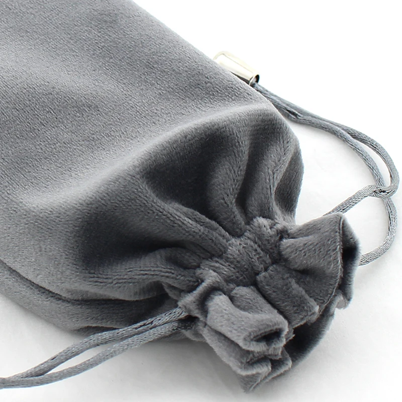 Custom Printed  Velour Fabric Handbag Dust Bag Velvet Packaging Dust Bag For Shoes Gift Jewelry