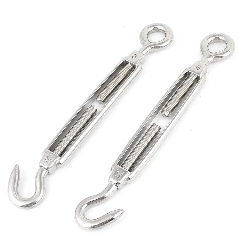 Wire rope accessories 304 4mm stainless steel turnbuckle