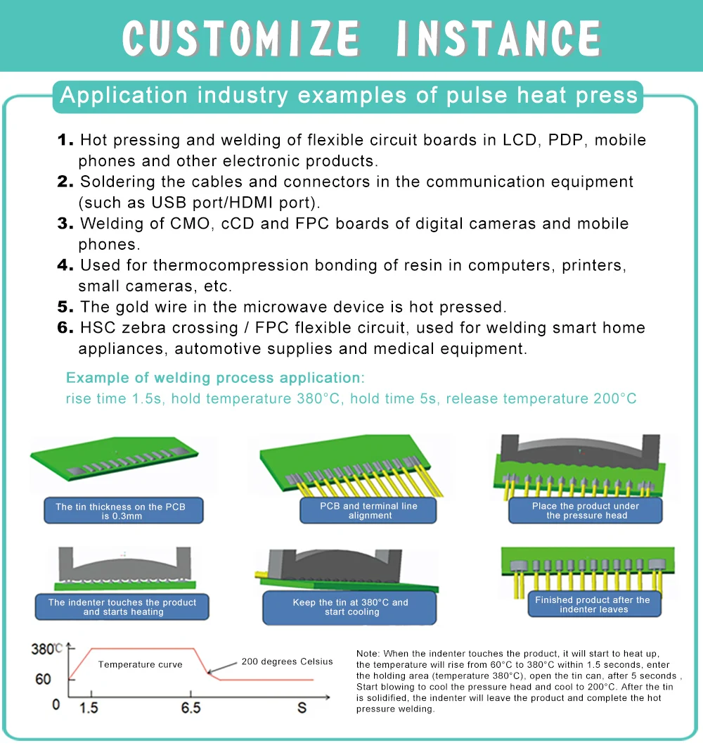 Factory Price Intelligent Mobile phone LCD Screen Repair COF ACF Bonding Flex Cable Machine