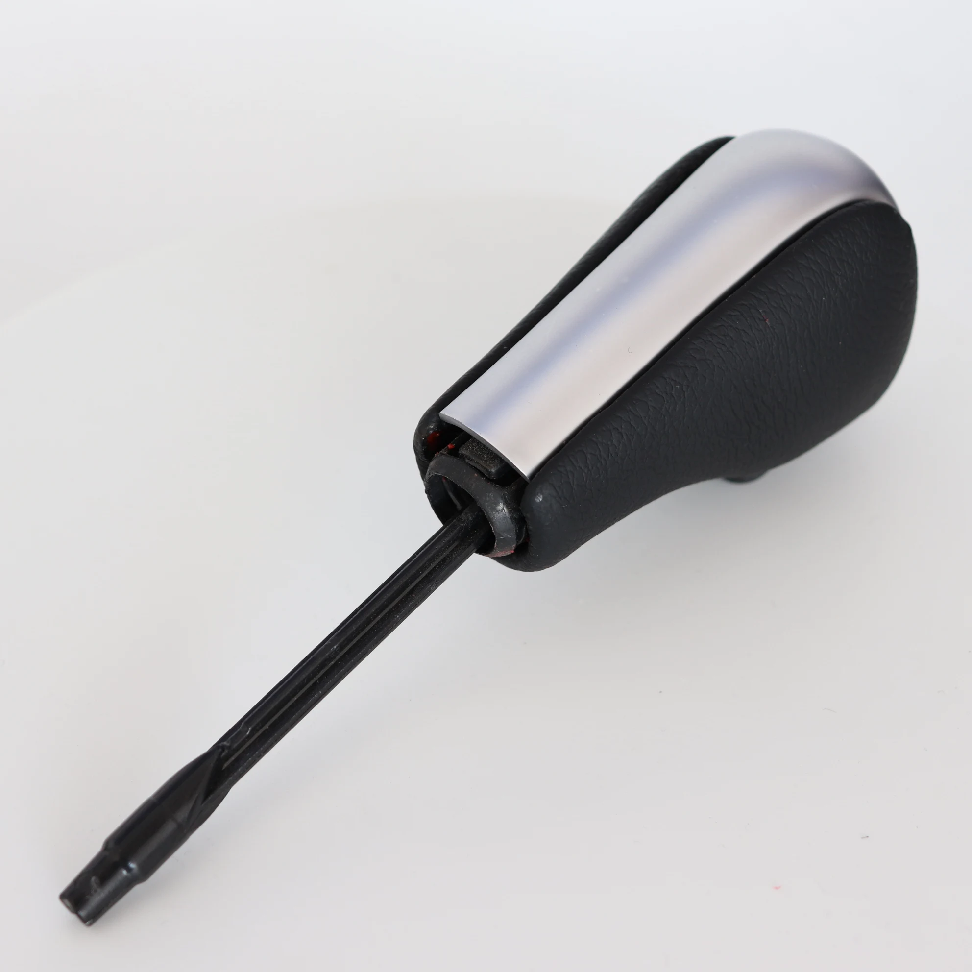 transmission automatic gear shift knob for BMW E81 E82 E87 E88 E90 E92 E93 PVC  with boot cover