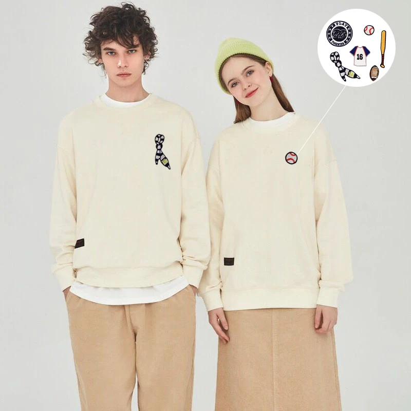 Appliqued 100% Polyester Fabric baseball sport streetwear Mobile phone case refrigerator magnet embroidery patches