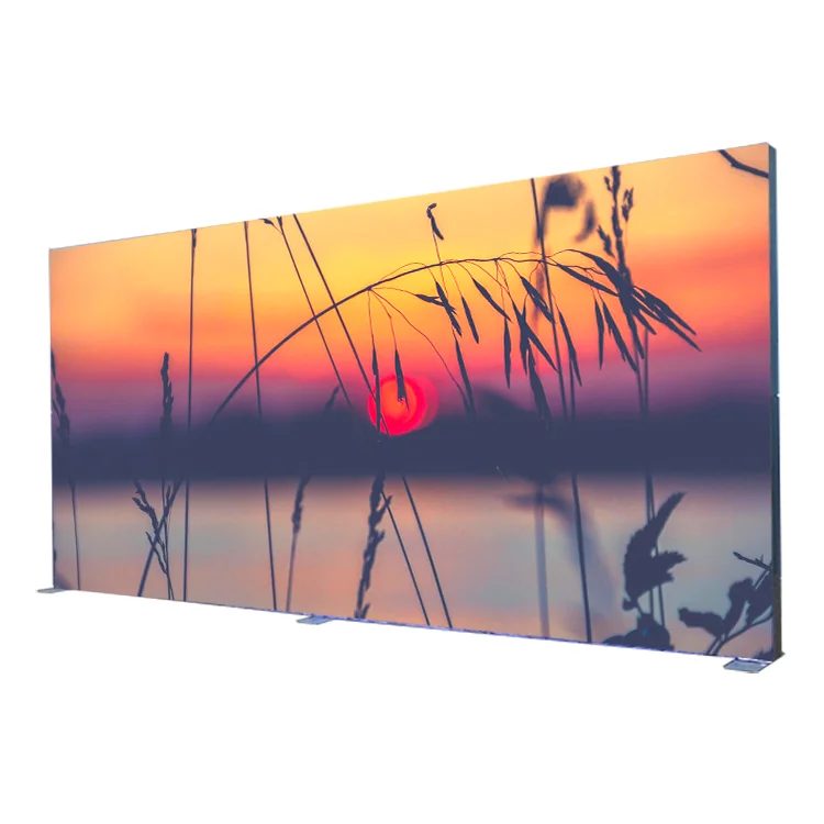 Наружная реклама висячий знак дисплей на заказ тонкий свободно стоящий светодиодный световой короб с подсветкой