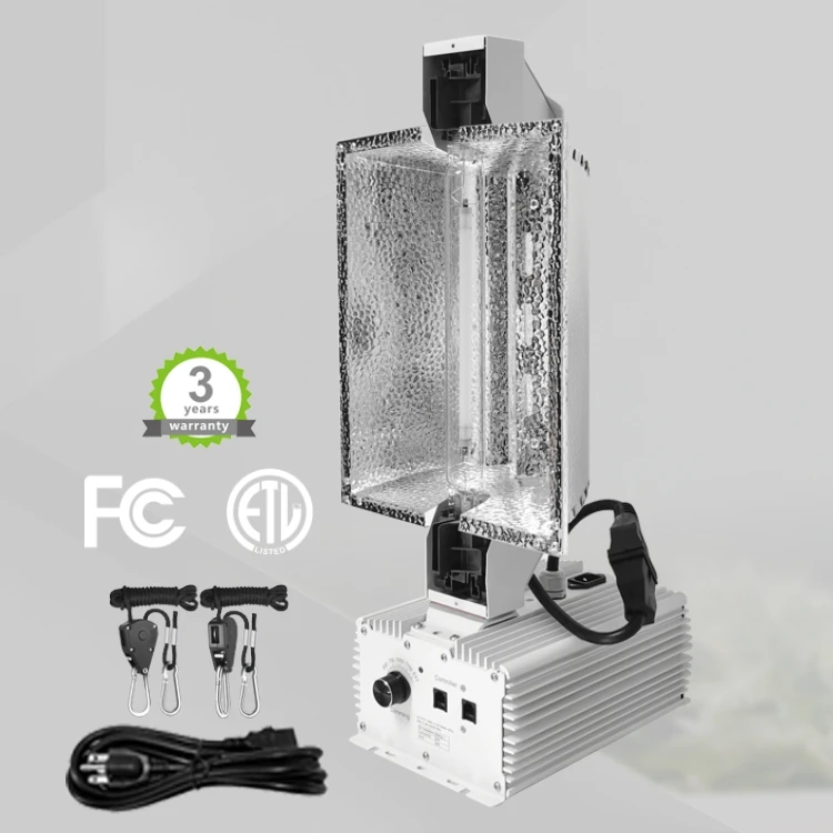 Risen Green Stock Spain 1000W  Best Commercial HPS Grow Light For Vertical Farming Warehouse Tent with Electronic Ballast