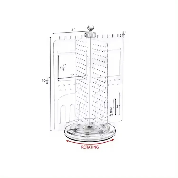 Necklace Large Case Base Table Counter Top Earrings Holder custom Jewelry Displays For Jewelry Store