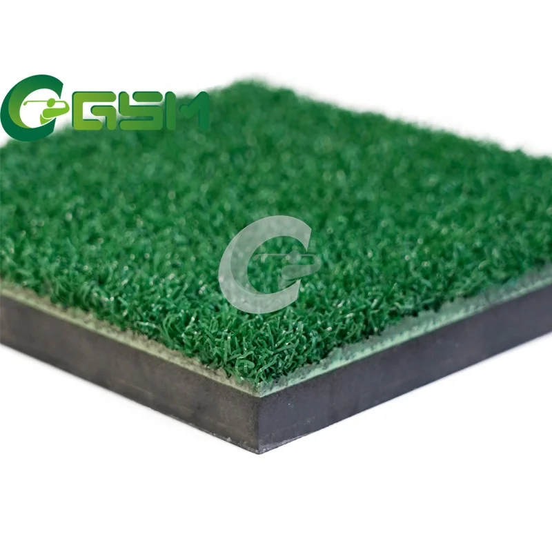 Synthetic turf grass golf putting turf mat for golf training