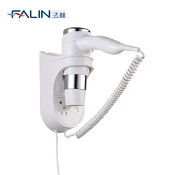Фалин FL-2112B 1600 Вт высокой мощности фен с гальваническим покрытием, высокое качество настенный фен для волос