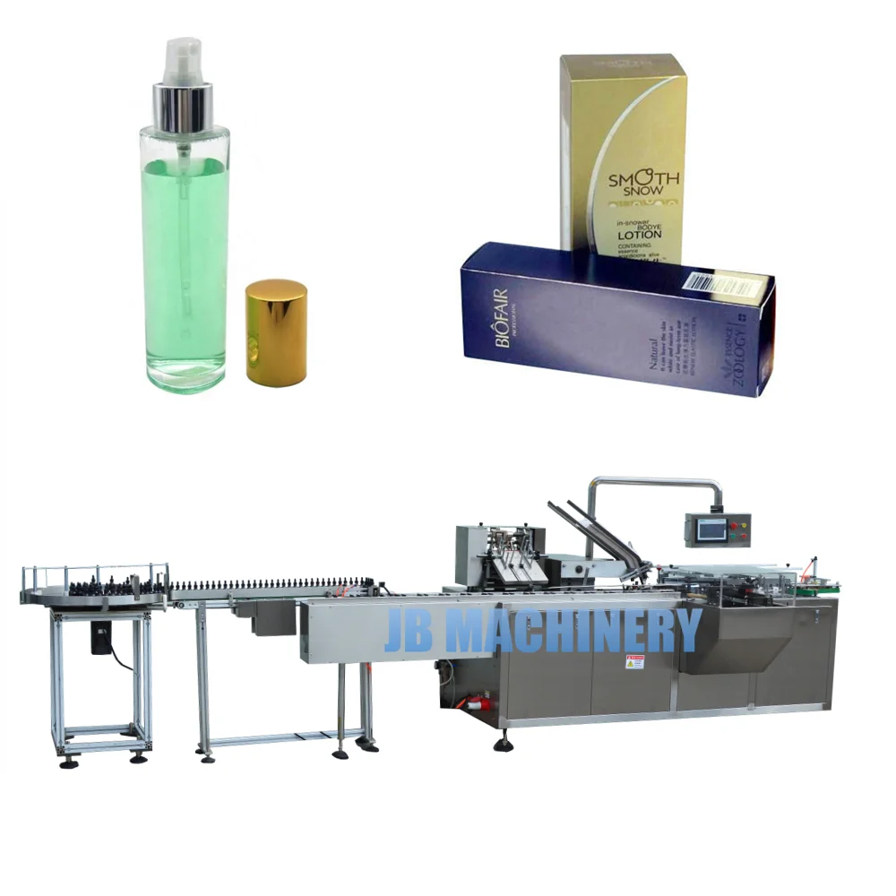 Упаковочная машина Shanghai для упаковки картонных коробок, машина для упаковки стеклянных бутылок, парфюмерии