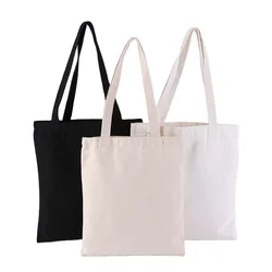 Wholesale Custom Logo Printed Reusable Eco Friendly Canvas Shopping Cotton Tote Bag