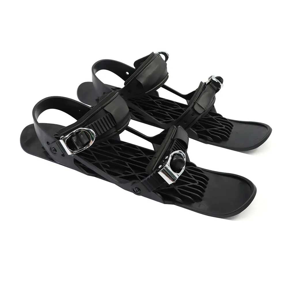 Mini Ski Skates for Snow The Short Skiboard Snowblades High Quality Adjustable Bindings Portable Skiing Shoes Drop Shipping