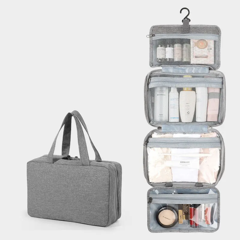High Quality waterproof hanging Foldable Hanging Travel Cosmetic Bag makeup bags for women cosmetic bag wholesale