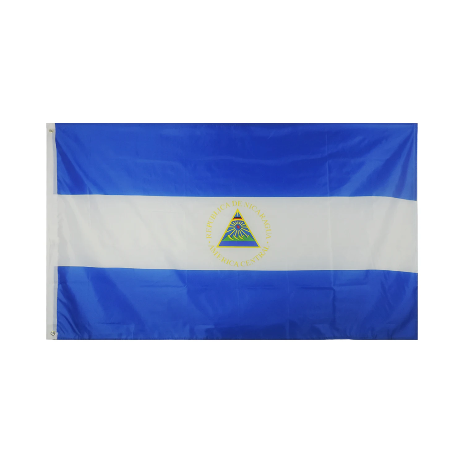 custom size hot sale Nicaragua flag wholesale cheapest national banner high quality 100% polyester flags