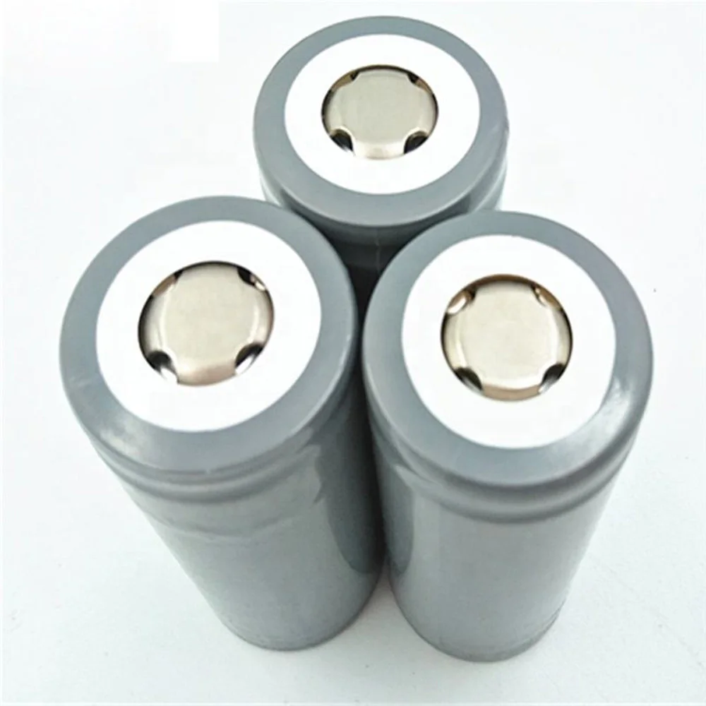 Soslli 3.2V Rechargeable 6000mAh 32650 32700 Battery Cell with LED Light for Home Solar Light Storage Forklift Submarines