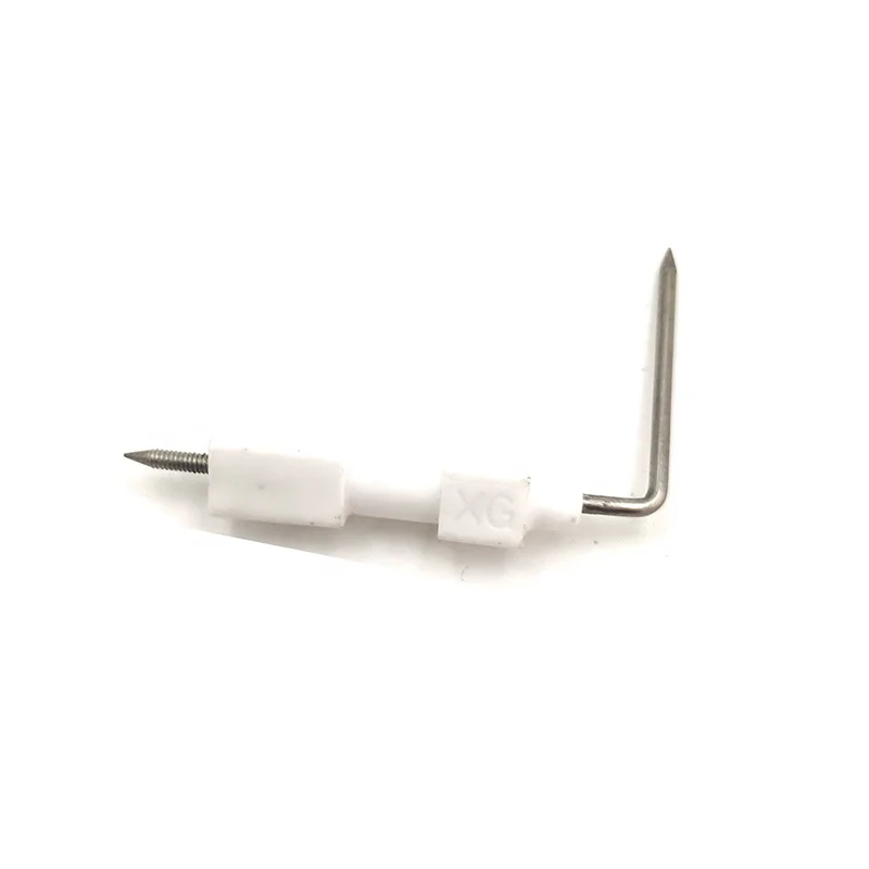 Appliance Electrode Metal Porcelain Electrodes Gas Furnace Ceramic 6L  Needle Ignition Pin