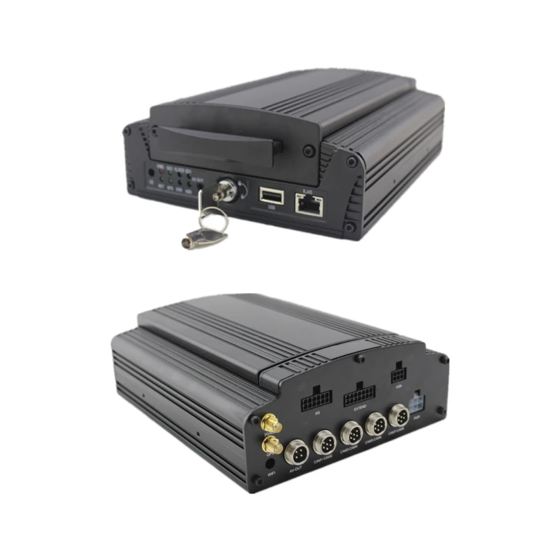 Recoda  H.264  8CH  MDVR 1080P 4G WiFI GPS Mobile vehicle  DVR  camera  car CCTV System For Van/Taxi/Bus/Truck/Car