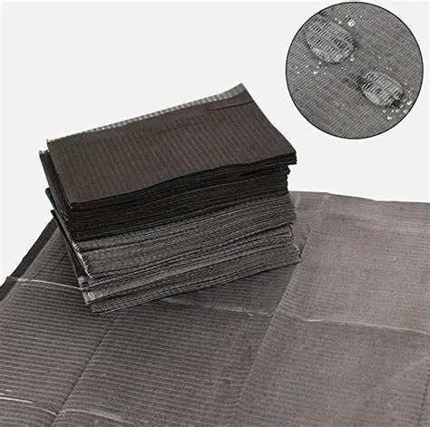 Disposable Dental Adult Bibs Apron Disposable Waterproof Dental Bib for Dentist