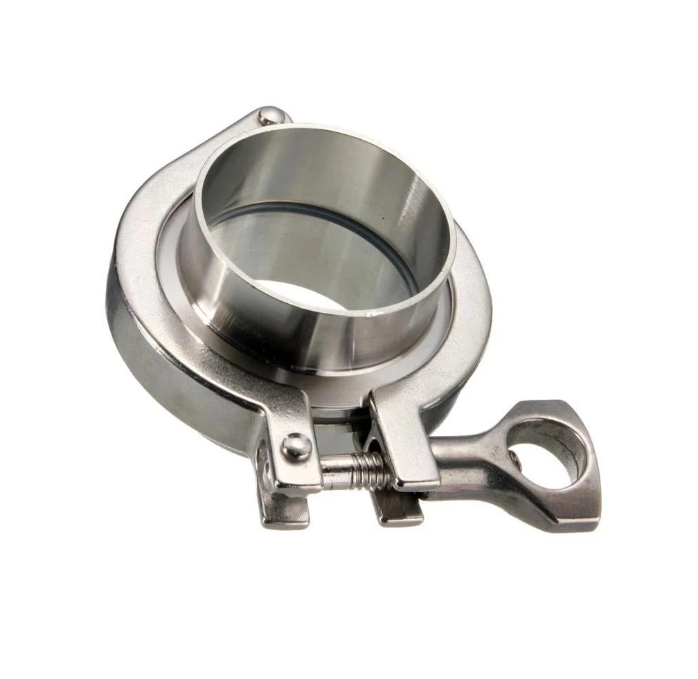Sanitary Grade Fitting Single Pin Heavy Duty Stainless Steel  Tri Clamp