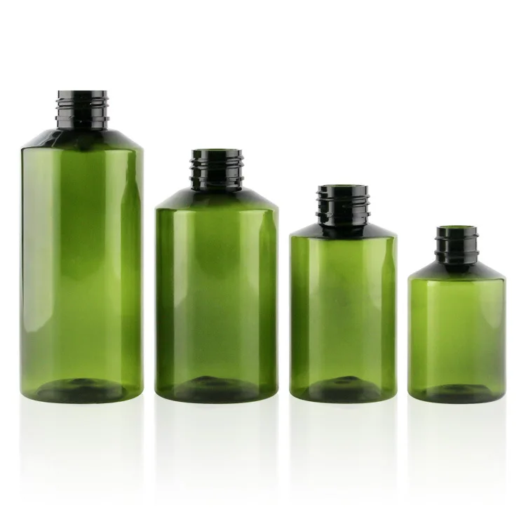 Refillable empty 100 ml custom types of conditioner and shampoo bottles