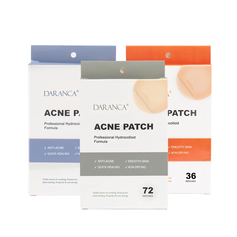 Private Label OEM ODM clear acne cover patch sticker acne pimple patch for skin care pimple patches