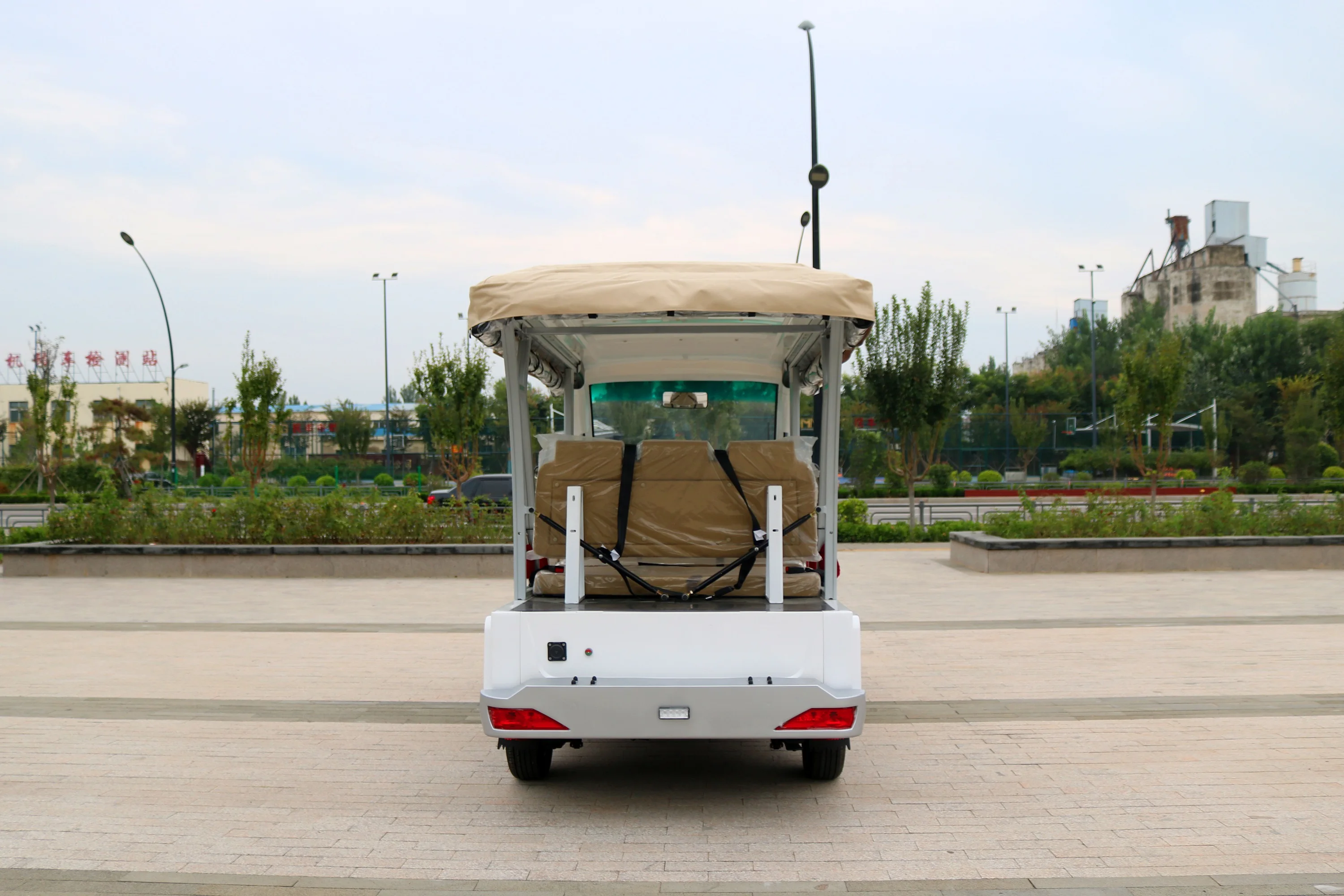 Brand New 8 Person 72V Electric Lifted Sitseeing Cart Off Road Buggy With Lithium Battery 8 Wheel Electric Golf Cart For Sale